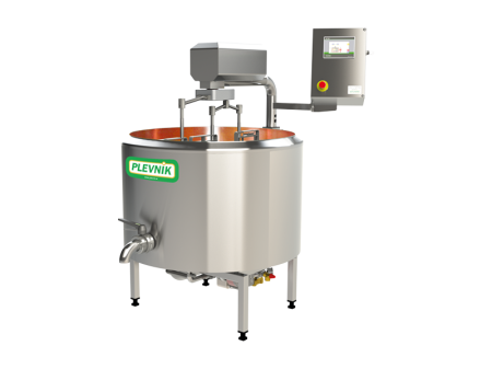 Electrice+Apă fierbinte (SKH EW) - Vane brânzeturi SKH-Cu 300-1500L PRO
