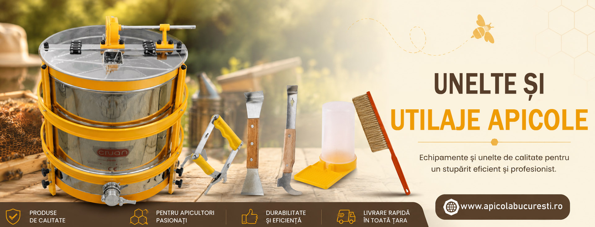 Unelte si utilaje apicole