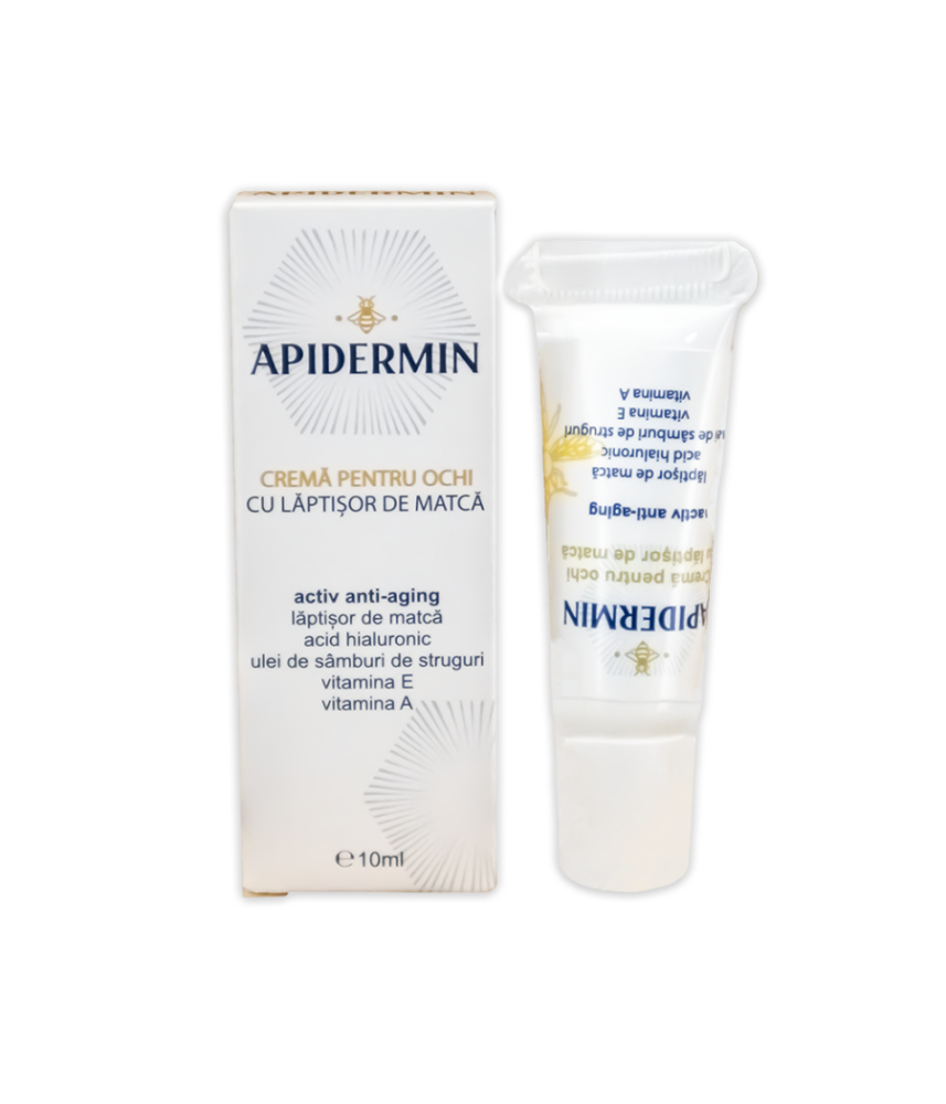 Crema pentru ochi complex antiaging Apidermin - 10 ml [1]