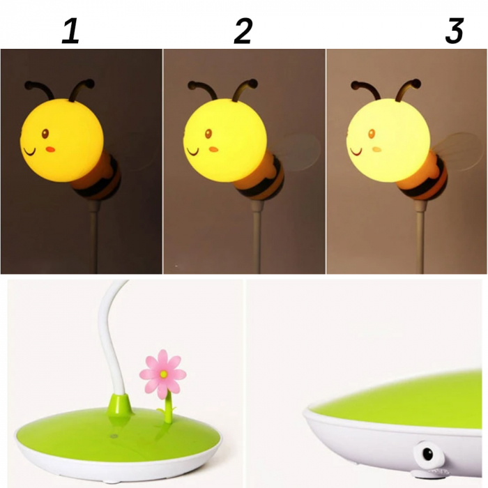 Lampa LED model albinuta - verde [3]