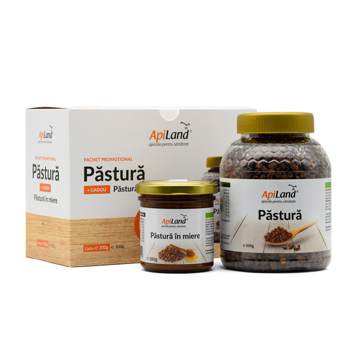 Pachet pastura 500g + pastura in miere 200g [2]