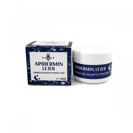 Cosmetice - Apidermin LEJER cremă lejeră hidratantă de noapte - 50ml