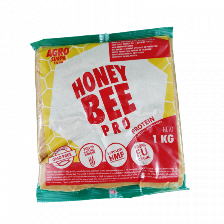 Biostimulatori / suplimente / hrană albine - Hrana pentru albine - Honey Bee Pro PROTEIN - 1kg