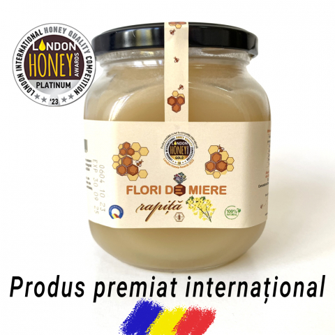 Miere - Miere de rapiță - 750g