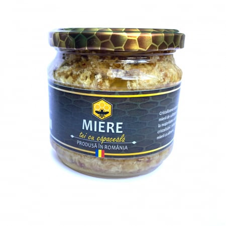 Produse apicole - Miere de tei cu capaceala - 500g