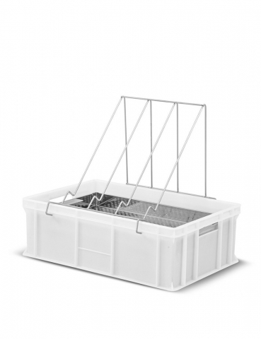 Unelte si utilaje apicole - Tava descapacit Lyson 20cm plastic si filtru inox