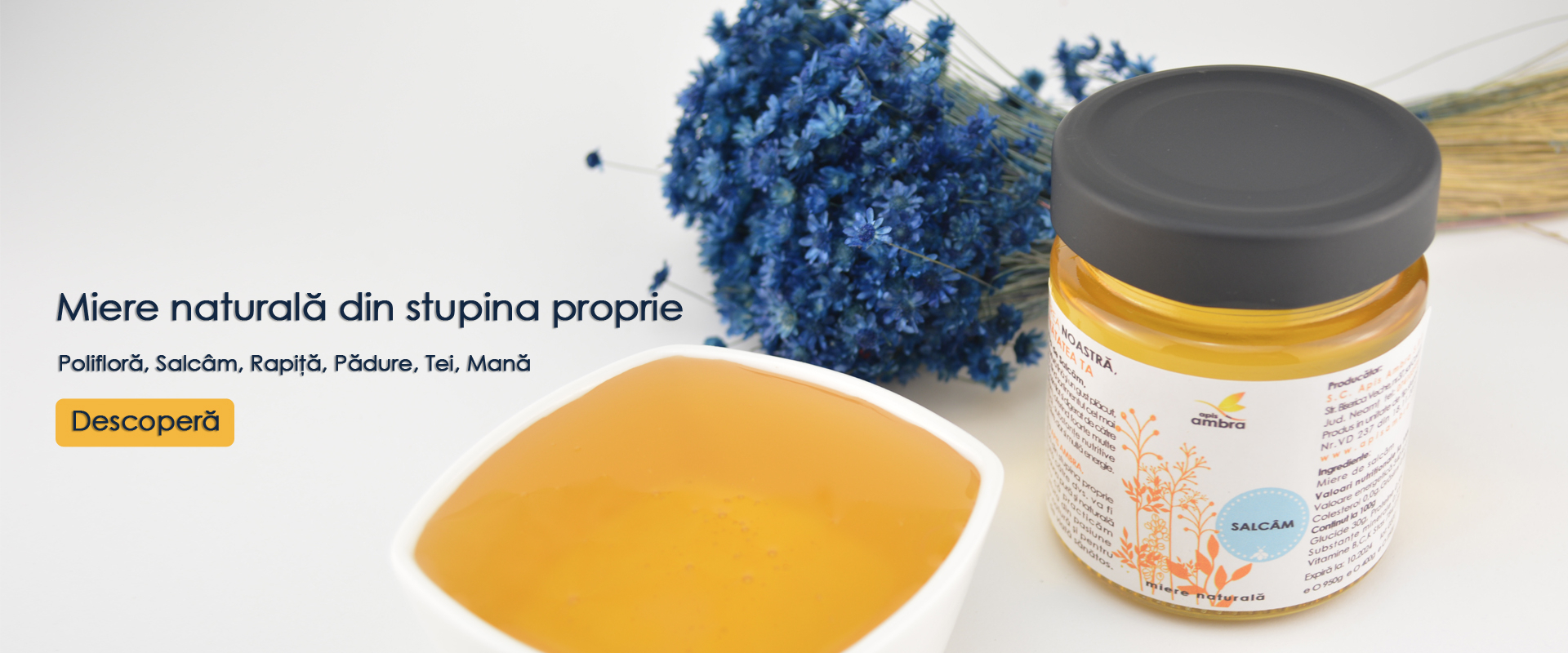 Miere naturală din stupina proprie