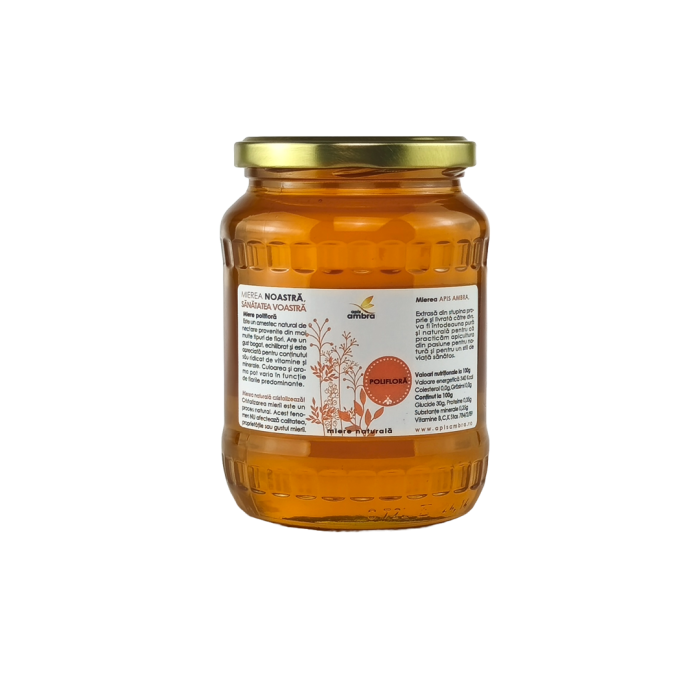 Aromele Stupinei ( miere de Salcâm, Fâneaţă, Rapiţă, Floare de Mai  + 1 x Polifloră 950g GRATIS ) [4]