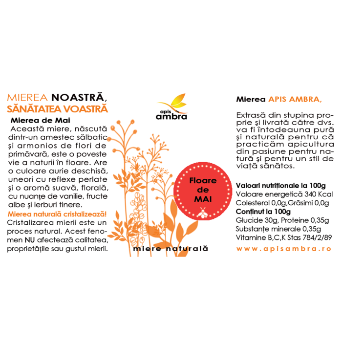 Miere Flori de Mai - Apis Ambra [3]