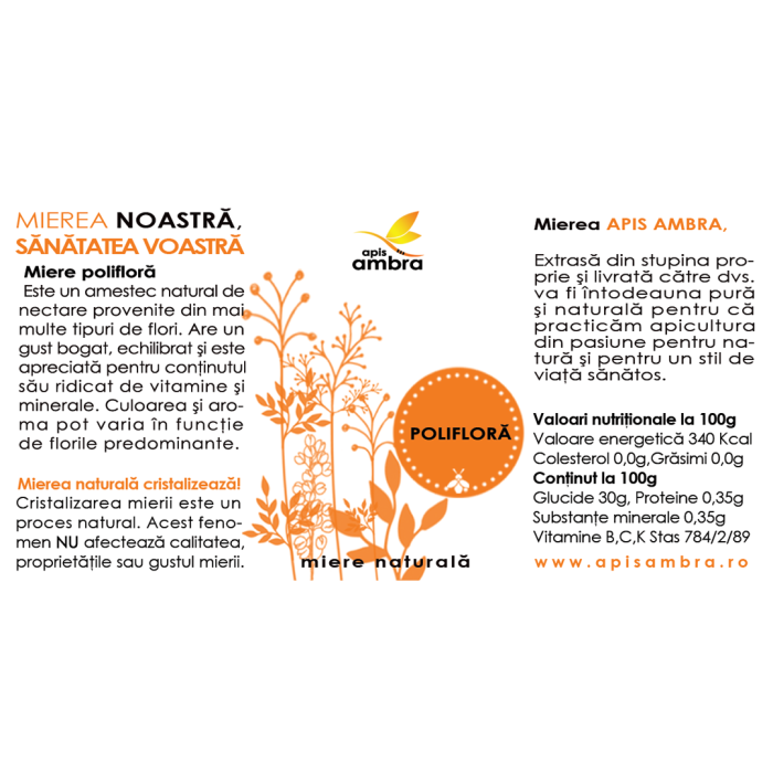 Miere Poliflora Apis Ambra [2]
