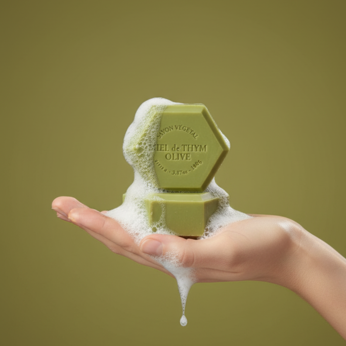 Săpun Natural cu Miere și Ulei de Măsline – 100g [1]