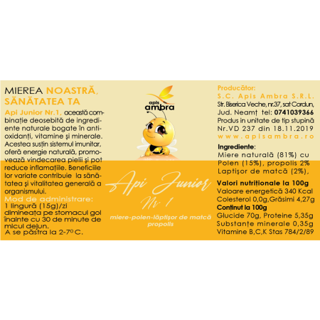 Api Tonic Junior Nr.1 Apis Ambra [1]