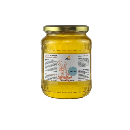 Aromele Stupinei ( miere de Salcâm, Fâneaţă, Rapiţă, Floare de Mai  + 1 x Polifloră 950g GRATIS ) [5]