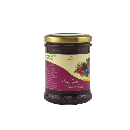 Miere Cremă - Miere Cremă cu Fructe de Pădure Apis Ambra - 100% Naturală
