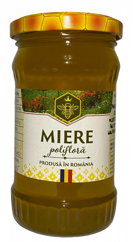 Toate produsele - Miere polifloră - 0.5 KG