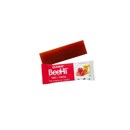 Bee Active - Baton energic cu aromă de căpșuni
