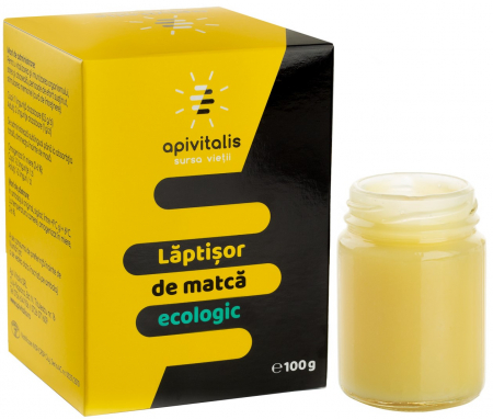 Lăptișor de matcă BIO - Lăptișor de Matcă Pur ECO 100g