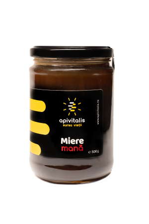 Miere crudă - Miere de mana 500g