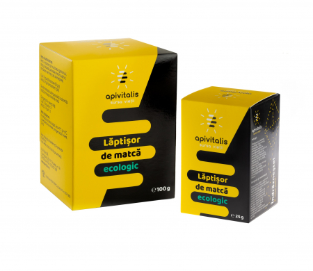 Lăptișor de matcă BIO - Pachet Lăptișor de Matcă ECO 100g + 25g
