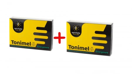 OFERTE SPECIALE - Pachet Tonimel Energizare 20 fiole + 20 fiole Api Vitalis