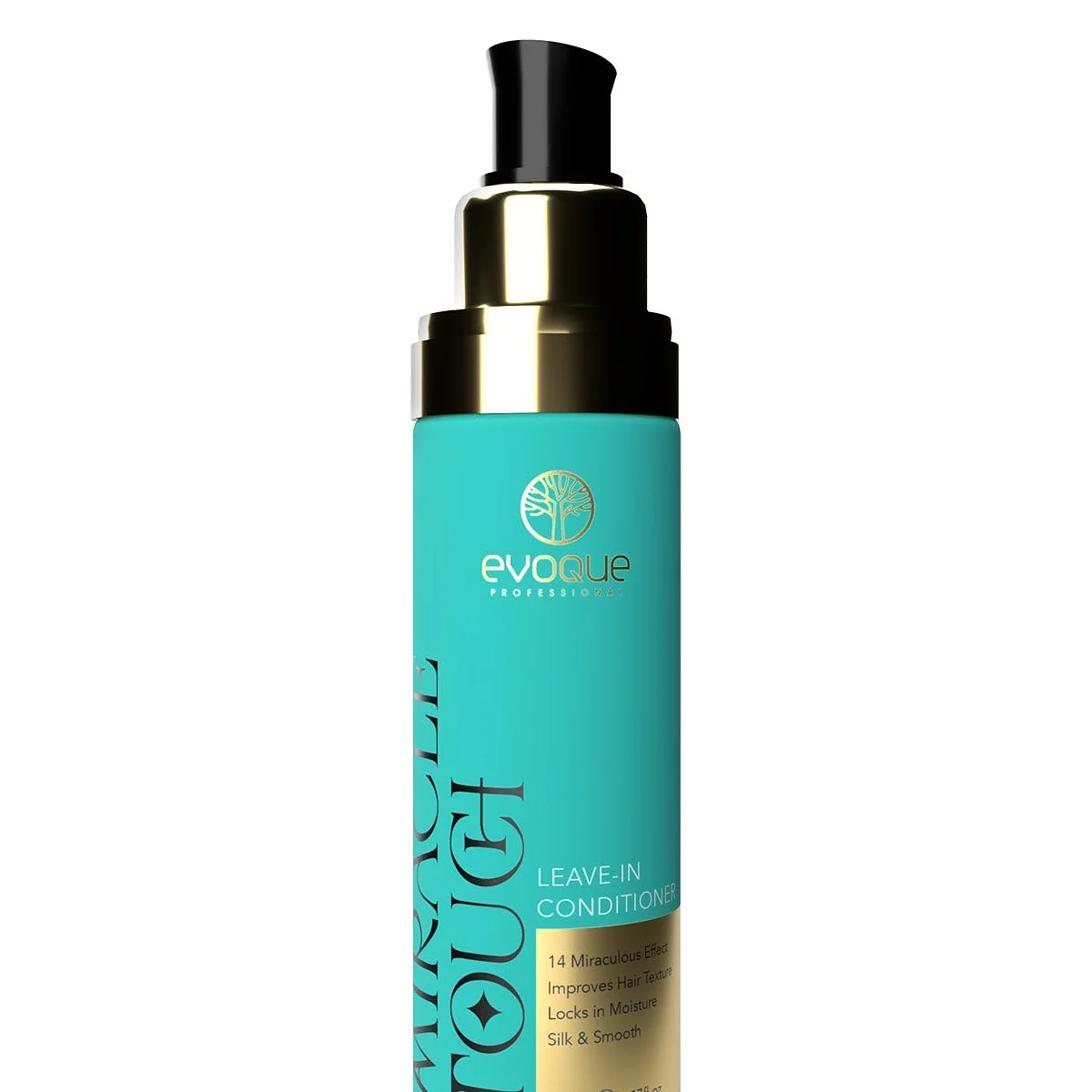 Balsam leave-in anti-frizz cu efect de par din sticla Evoque Professional Miracle Touch 400 ml [1]