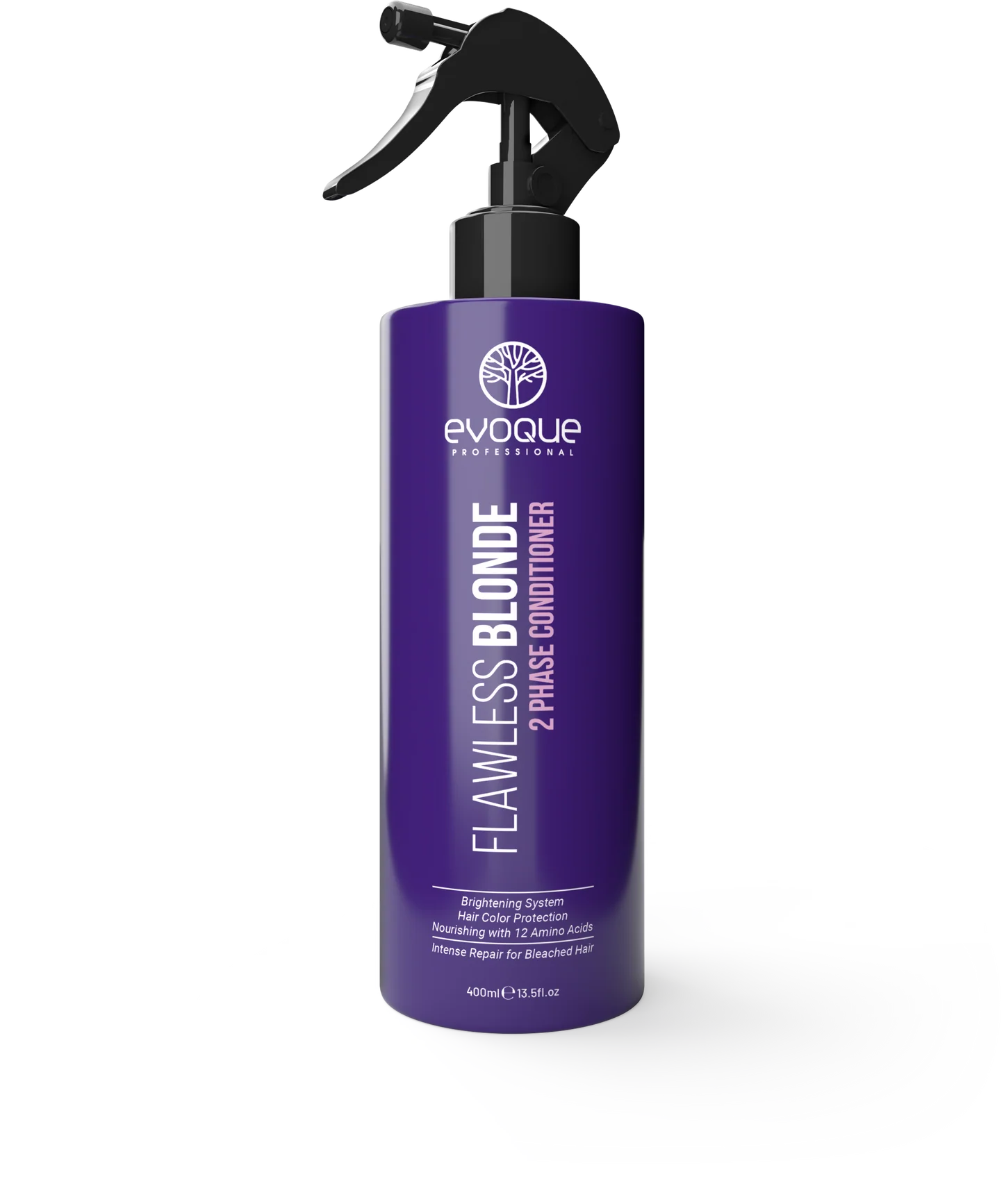 Balsam leave-in in doua faze Silver Evoque Professional Flawless Blonde 400 ml [1]