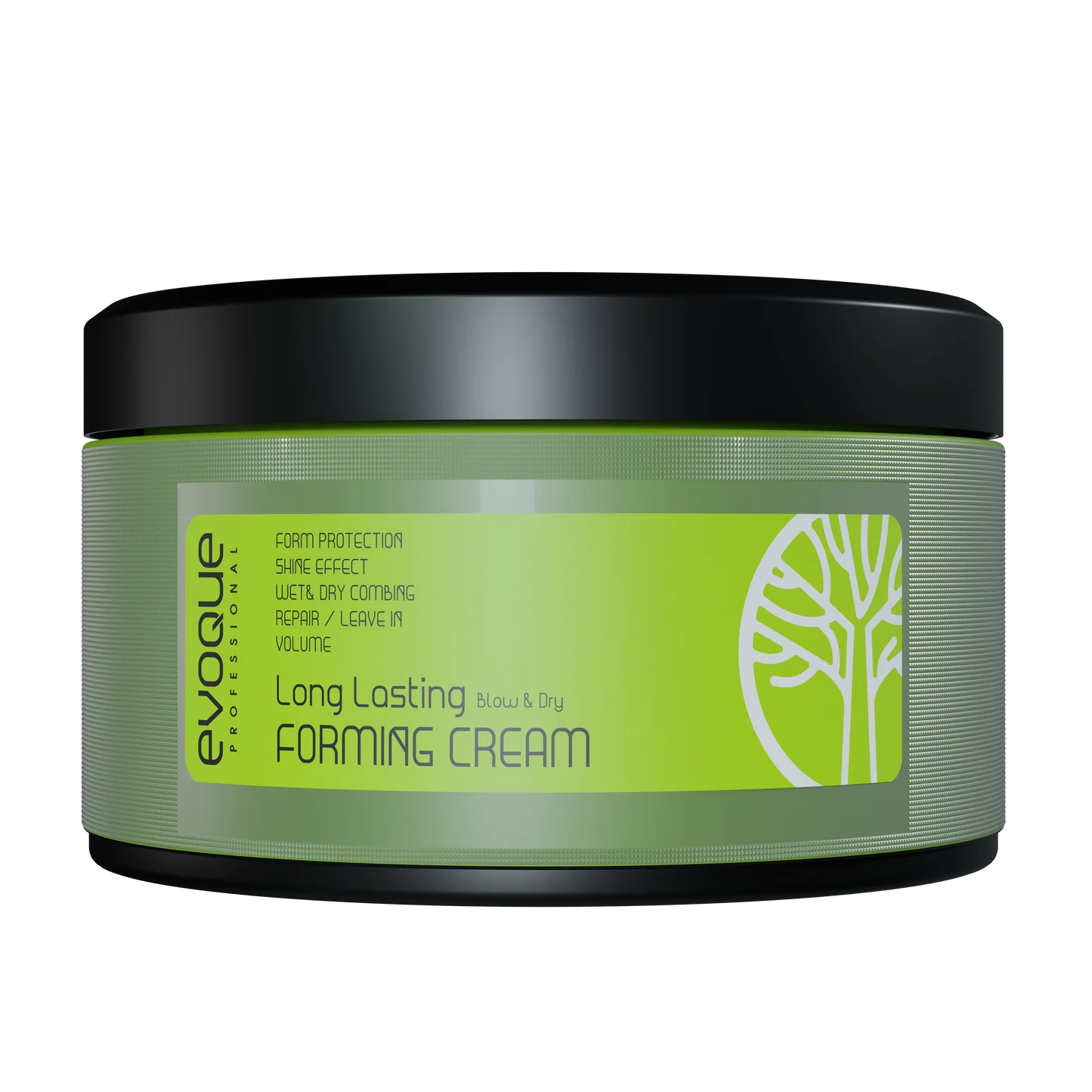 Crema de Par pentru Styling, EVOQUE Long Lasting Forming Cream, 150 ml ,   Profesionala, Cu Fixare de Lunga Durata si 10 Uleiuri Naturale, Leave-In, Fara Clatire - Evoque