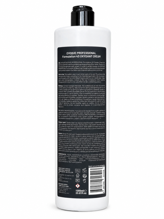 Cremă oxidantă PROFESIONALA Evoque Milk Therapy 6% - 20 vol 1000 ml [2]