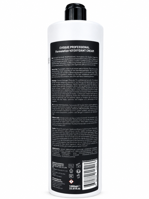 Crema oxidanta PROFESIONALA Evoque Milk Therapy 9% - 30 vol 1000 ml [2]