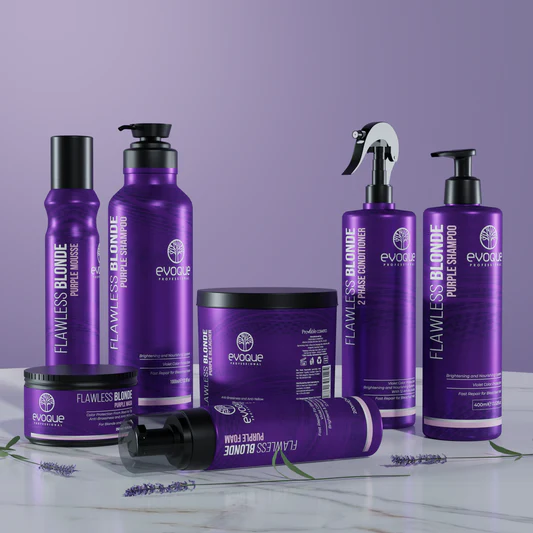 Masca de par purple Silver Evoque Professional Flawless Blonde TRAVEL SIZE 50 ml [2]