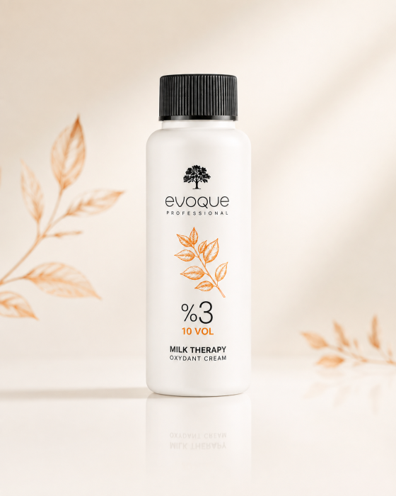 Oxidant Cremă Profesional EVOQUE Milk Therapy 3% (10 Vol), 100 ml – Colorare Ton pe Ton și Intensificarea Culorii [3]