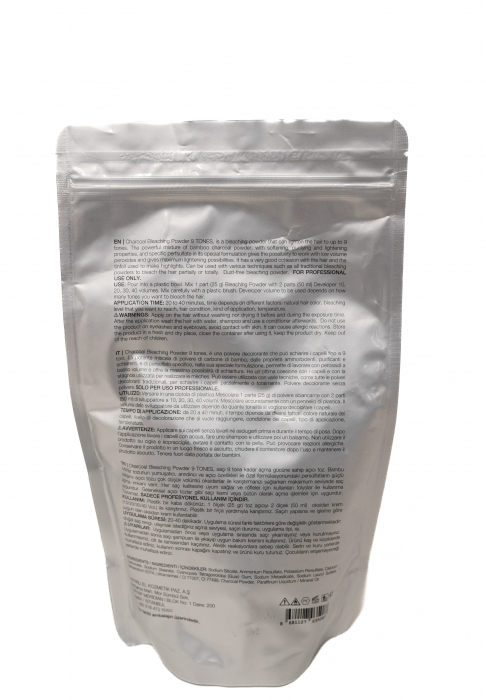 Pudra Decoloranta Carbune, 9 Tonuri Fara Praf, Profesionala Element, 500 g [3]