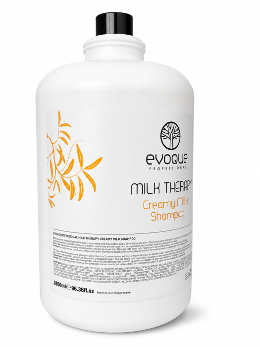 Șampon Profesional Hidratant EVOQUE Milk Therapy Creamy Milk 2850 ml – cu Proteine din Lapte, 12 Aminoacizi și Vitamina E, pentru Păr Uscat și Fragil [2]