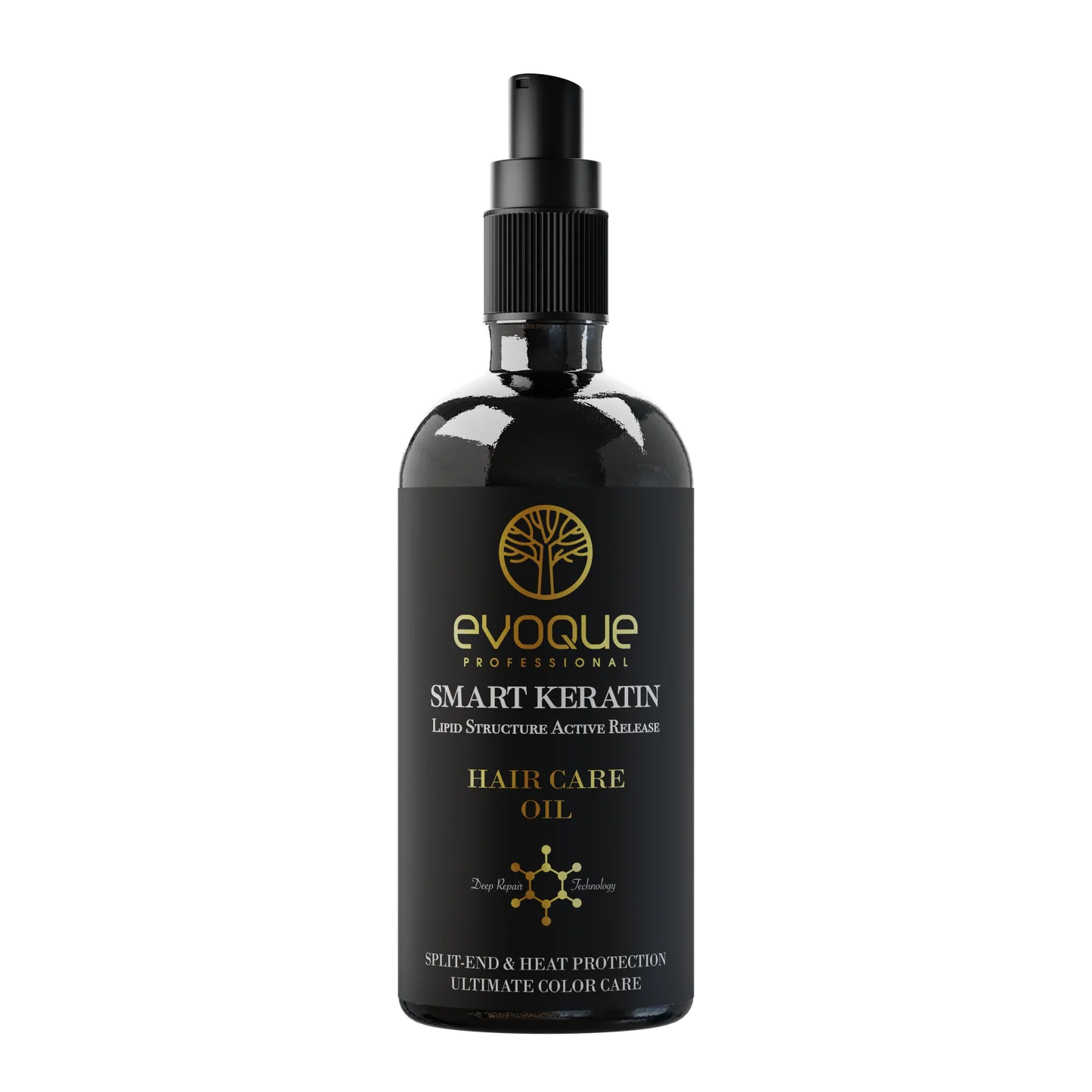 Ser de Par Keratin Profesional EVOQUE USA Smart Keratin, 90 ml ,   Hidratare, Stralucire si Protectie UV