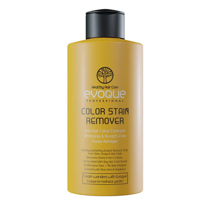 Solutie PROFESIONALA pentru indepartarea petelor de vopsea Evoque Color Stain Remover 170 ml