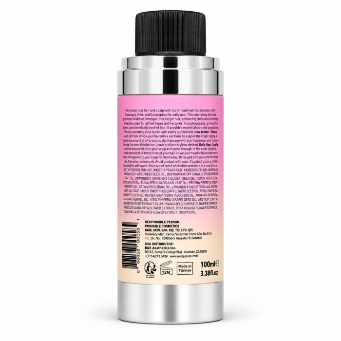 Ulei Tratament pentru Scalp și Păr EVOQUE Hair Care Mixology #6, 100 ml – Hrănire, Hidratare și Îngrijirea Vârfurilor [2]