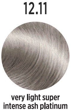 Vopsea de par profesionala ELEMENT 12.11 Very Light Super Intense Ash Platinum 100ml [1]