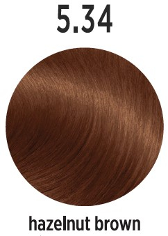 Vopsea de par Profesionala ELEMENT 5.34, 100 Ml, Haselnut Brown
