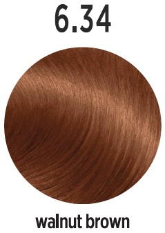 Vopsea de par Profesionala ELEMENT 6.34, 100 Ml, Wallnut Brown