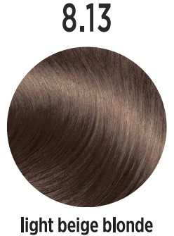 Vopsea de par Profesionala ELEMENT 8.13, 100 Ml, Light Beige Blonde