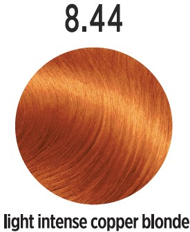 Vopsea de par Profesionala ELEMENT 8.44, 100 Ml, Light Intense Cooper Blonde
