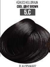 Vopsea Profesionala Cu Amoniac Redus EVOQUE Milk Therapy 100 ml ,   5C Cool Light Brown ,   Cu Tehnologie Lipid Micro Emulsion