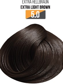 Vopsea Profesionala Fara Amoniac EVOQUE USA, Nuanta 5.0 Castaniu Extra Deschis ,   Cu Ulei de Argan si 12 Aminoacizi, 100 ml - Evoque