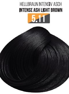 Vopsea Profesionala Fara Amoniac EVOQUE USA, Nuanta 5.11 INTENSE ASH LIGHT BROWN ,   Cu Ulei de Argan si 12 Aminoacizi, 100 ml - Evoque