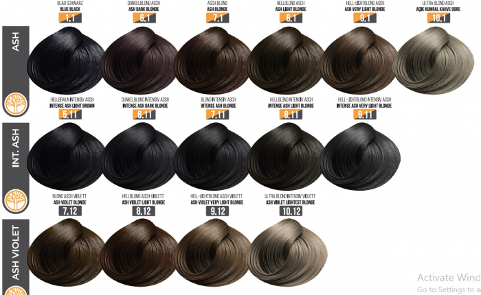 Vopsea Profesionala Fara Amoniac EVOQUE USA, Nuanta 5.11 INTENSE ASH LIGHT BROWN – Cu Ulei de Argan si 12 Aminoacizi, 100 ml - Evoque [3]