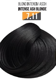 Vopsea Profesionala Fara Amoniac EVOQUE USA, Nuanta 7.11 INTENSE ASH BLONDE ,   Cu Ulei de Argan si 12 Aminoacizi, 100 ml - Evoque
