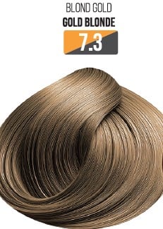 Vopsea Profesionala Fara Amoniac EVOQUE USA, Nuanta 7.3 GOLD BLONDE ,   Cu Ulei de Argan si 12 Aminoacizi, 100 ml - Evoque