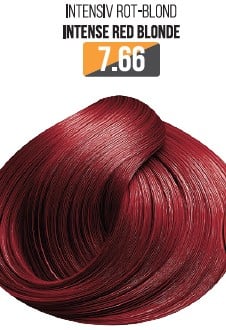 Vopsea Profesionala Fara Amoniac EVOQUE USA, Nuanta 7.66 INTENSE RED BLONDE ,   Cu Ulei de Argan si 12 Aminoacizi, 100 ml - Evoque
