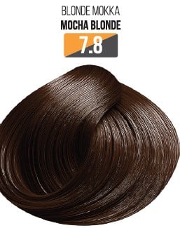 Vopsea Profesionala Fara Amoniac EVOQUE USA, Nuanta 7.8 MOCHA BLONDE ,   Cu Ulei de Argan si 12 Aminoacizi, 100 ml - Evoque