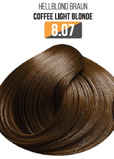 Vopsea Profesionala Fara Amoniac EVOQUE USA, Nuanta 8.07 COFFEE LIGHT BLONDE ,   Cu Ulei de Argan si 12 Aminoacizi, 100 ml - Evoque
